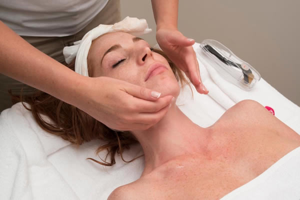 Masaje y exfoliación