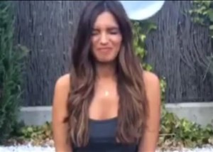 Sara Carbonero cubo helado