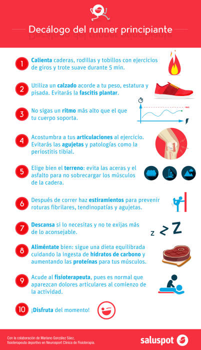 Decálogo del runner principiante. D. Mariano González Sáez