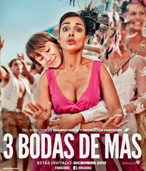cartel Tres bodas de más