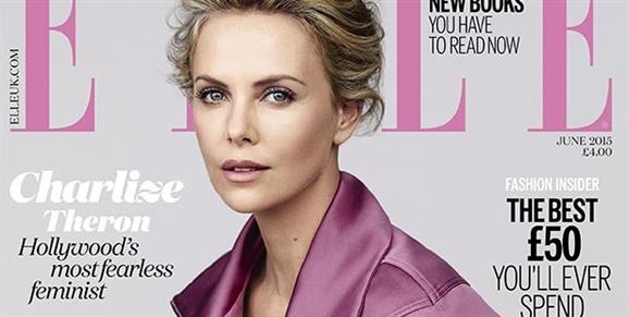 Charlize Theron en Elle