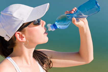 beber agua