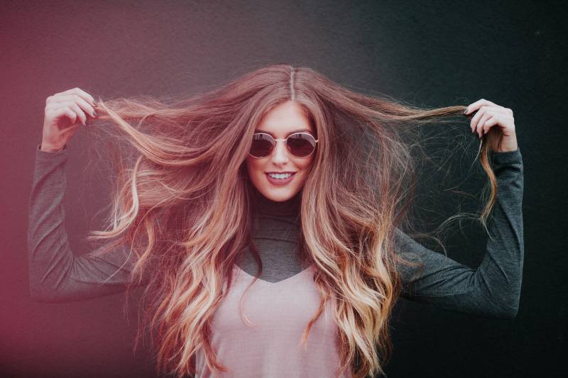 mujer pelo